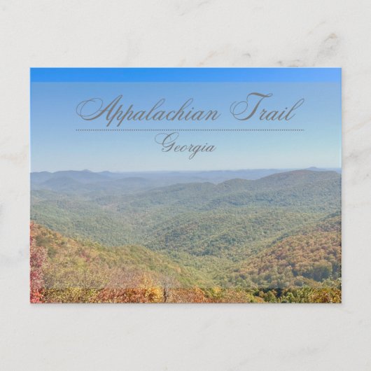 Appalachian Trail Briefkaart (Voorkant)