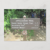 Appalachian Trail Briefkaart (Voorkant)