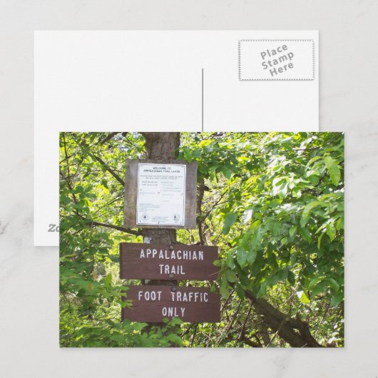 appalachian trail briefkaart (Voorkant / Achterkant)
