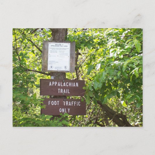 appalachian trail briefkaart (Voorkant)