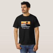 Appalachian Trail café knop  Retro T-shirt (Voorkant volledig)