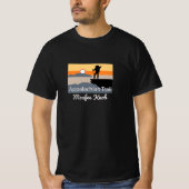 Appalachian Trail café knop Retro T-shirt (Voorkant)