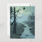 Appalachian Trail Creek Briefkaart (Voorkant / Achterkant)