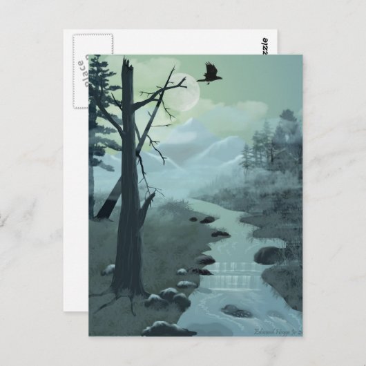 Appalachian Trail Creek Briefkaart (Voorkant / Achterkant)