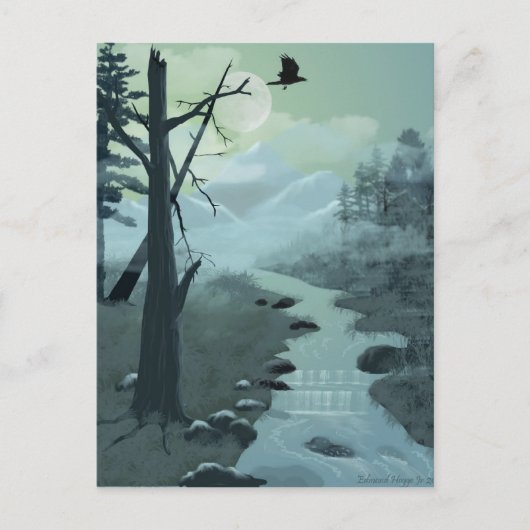 Appalachian Trail Creek Briefkaart (Voorkant)