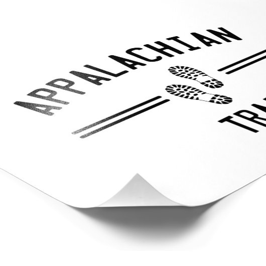 Appalachian Trail Foto Afdruk (Hoek)