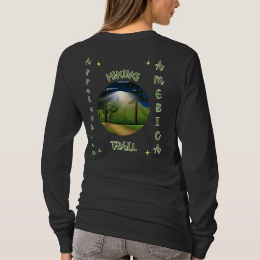 Appalachian Trail Hiker T-shirt (Achterkant)