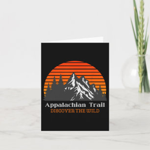Appalachian Trail  Hiking Mountain Sunset Kaart