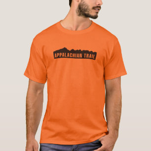 Appalachian Trail (Hoogte) - Blaze Oranje T-shirt