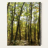 Appalachian Trail in oktober bij Shenandoah Planner (Achterkant)
