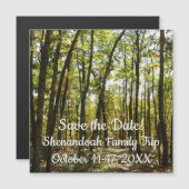 Appalachian Trail in oktober in Shenandoah (Voorkant / Achterkant)