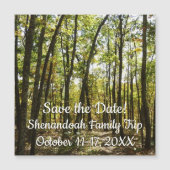 Appalachian Trail in oktober in Shenandoah (Voorkant)