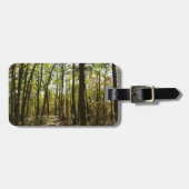 Appalachian Trail in oktober in Shenandoah Bagagelabel (Voorkant horizontaal)