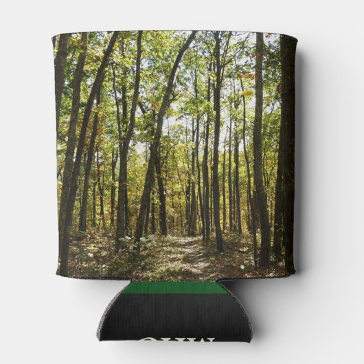 Appalachian Trail in oktober in Shenandoah Blikjeskoeler (Achterkant)