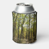 Appalachian Trail in oktober in Shenandoah Blikjeskoeler (Blikje Achterkant)