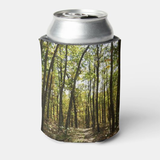 Appalachian Trail in oktober in Shenandoah Blikjeskoeler (Blikje Achterkant)