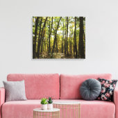 Appalachian Trail in oktober in Shenandoah Canvas Afdruk (Insitu (Woonkamer))