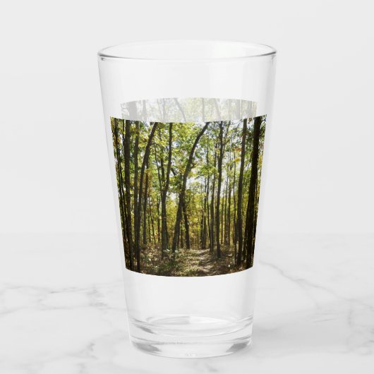 Appalachian Trail in oktober in Shenandoah Glas (Achterkant)