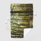 Appalachian Trail in oktober in Shenandoah Golfhanddoek (Insitu)