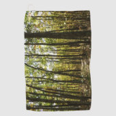 Appalachian Trail in oktober in Shenandoah Golfhanddoek (Voorkant)