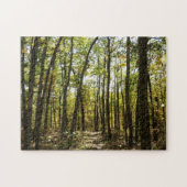 Appalachian Trail in oktober in Shenandoah Legpuzzel (Horizontaal)