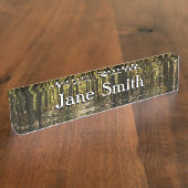 Appalachian Trail in oktober in Shenandoah Naambordje (Zijkant)