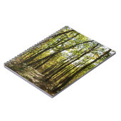 Appalachian Trail in oktober in Shenandoah Notitieboek (Linkerzijde)