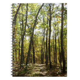 Appalachian Trail in oktober in Shenandoah Notitieboek