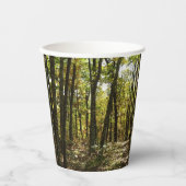 Appalachian Trail in oktober in Shenandoah Papieren Bekers (Voorkant)