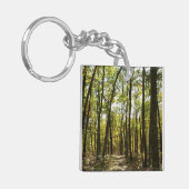 Appalachian Trail in oktober in Shenandoah Sleutelhanger (Voorkant Links)