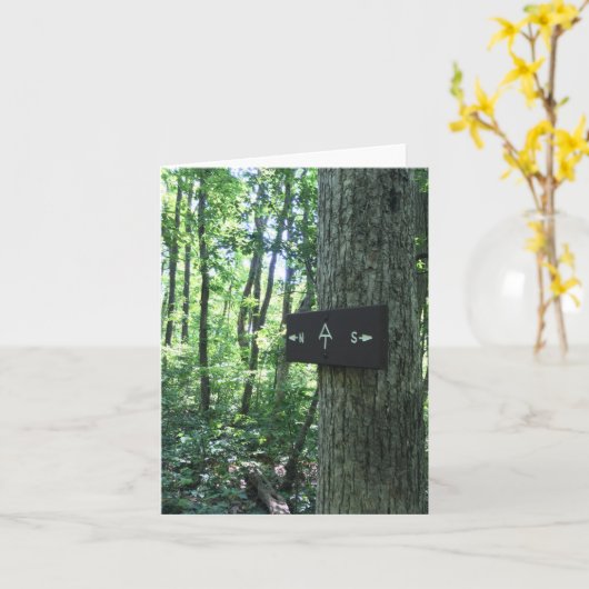 Appalachian Trail Kaart (Gele Bloem)