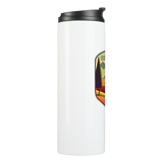 Appalachian trail kleuren thermosbeker (Gedraaid links)