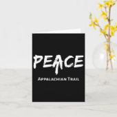Appalachian Trail Logo - Vreedzaam Wandelen Kaart (Gele Bloem)