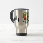 Appalachian Trail Maak De Reis Reisbeker (Voorkant links)