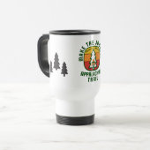 Appalachian Trail Maak De Reis Reisbeker (Voorkant links)