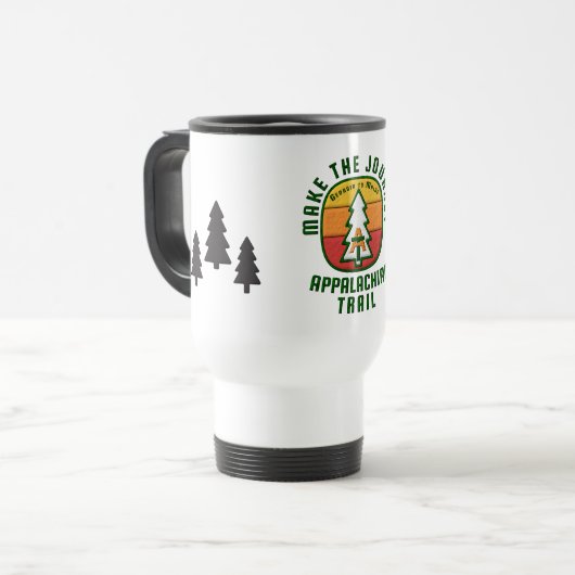 Appalachian Trail maakt de reis Reisbeker (Voorkant links)