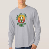 Appalachian Trail maakt de reis T-shirt (Voorkant)