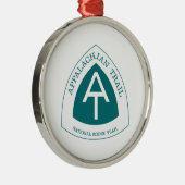 Appalachian Trail Metalen Ornament (Rechts)