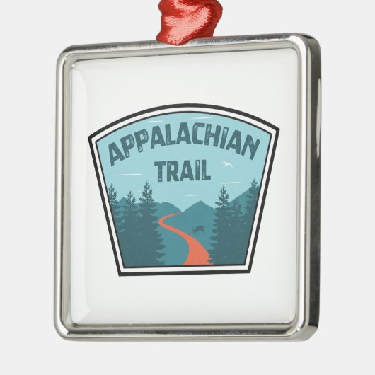 Appalachian Trail Metalen Ornament (Links)