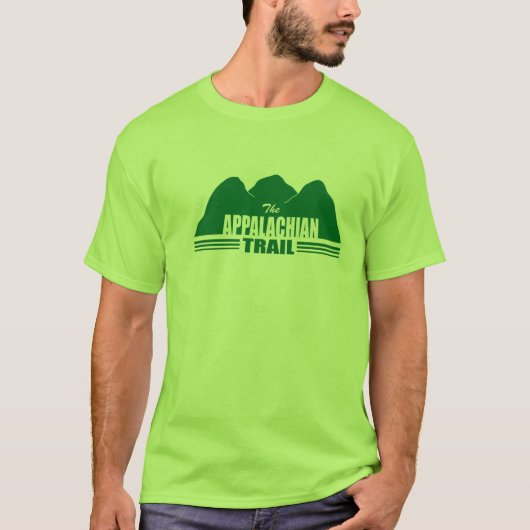 Appalachian Trail Mountain T Shirt (Voorkant)