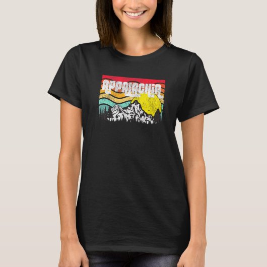 Appalachian Trail Mountains Appalachia zon T-shirt (Voorkant)