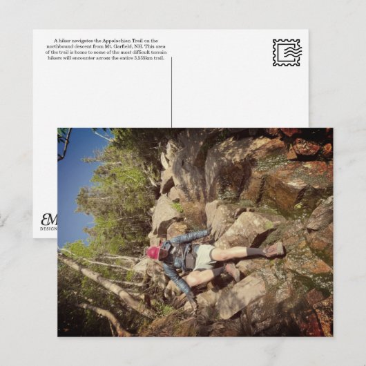 Appalachian Trail Mt. Garfield Postcard Briefkaart (Voorkant / Achterkant)