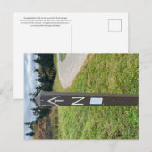 Appalachian Trail Mt. Greylock Briefkaart (Voorkant / Achterkant)