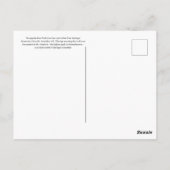 Appalachian Trail Mt. Greylock Briefkaart (Achterkant)