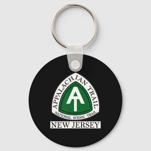 Appalachian Trail New Jersey Nj  Sleutelhanger (Voorkant)