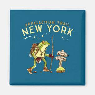 Appalachian Trail New York Wandelpad Kikker _1 Magneet