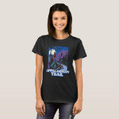  Appalachian Trail Night Scene Mountain Ret T-shirt (Voorkant volledig)