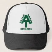 Appalachian Trail No Pain No Gain No Maine Trucker Pet (Voorkant)