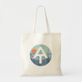 Appalachian Trail Outdoor Scene Hiking Shirt Tote Bag (Voorkant)