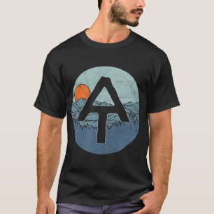 Appalachian Trail Outdoor Scene Hiking T-shirt